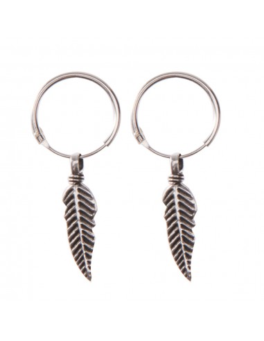 Aro de Plata con pluma