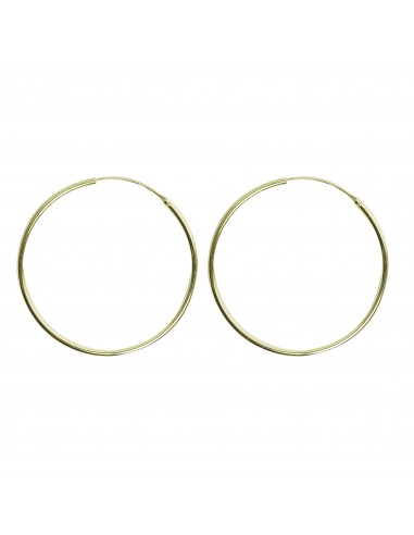 Aro de plata dorado . Grosor de 1,2mm....