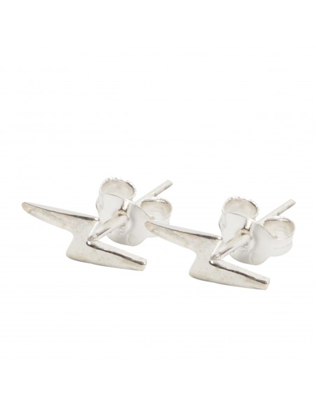 Pendiente "Rayo" de plata.