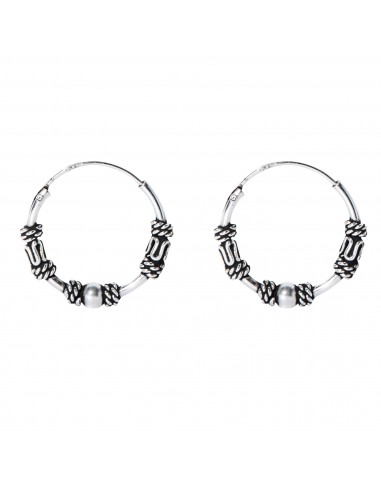 Aro Bali de Plata.Diámetro de 1,5x40mm.