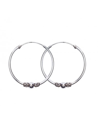 Aro Bali de Plata .Diámetro de 1,5x16mm.