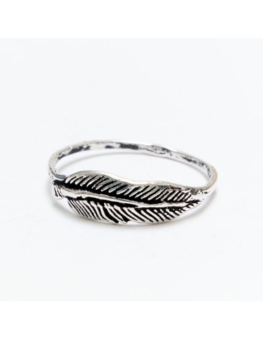 Anillo "Pluma" de Plata.