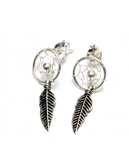 Pendiente "Atrapasueños" de Plata.