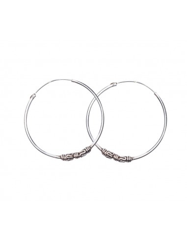 Aro labrado de Plata . Diámetro de 1,5x30mm.