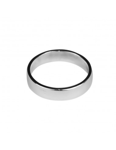 Anillo Alianza plano de 5mm. de Plata .Tamaño...