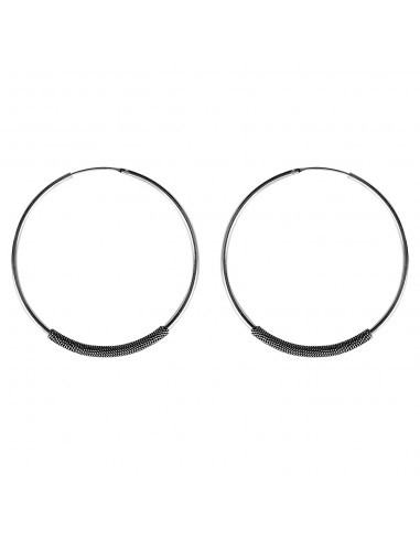 Aro Bali de Plata.Diámetro de 1,2x10mm.