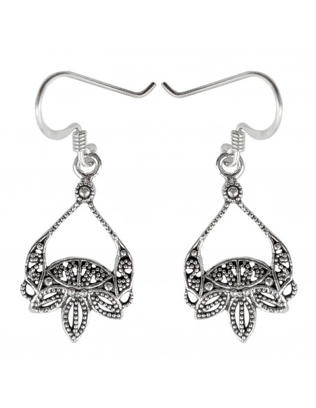 Pendiente Filigrana de Plata.