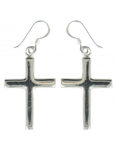 Pendiente "Cruz" de Plata.