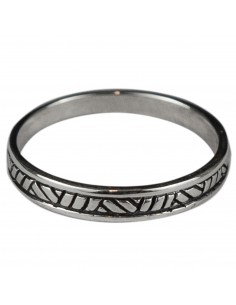 Anillo alianza de Plata.