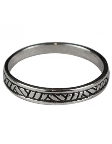 Anillo alianza de Plata.