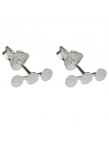 Pendiente de 3 círculos de Plata.