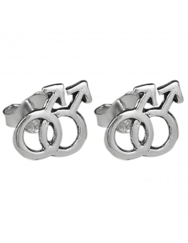 Pendiente de símbolo de Mujer de Plata.