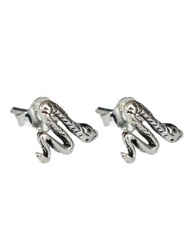 Pendiente de Serpiente de Plata.