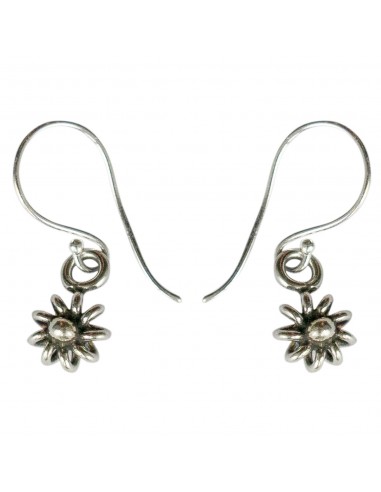 Pendiente étnico de Plata.