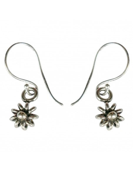 Pendiente étnico de Plata.