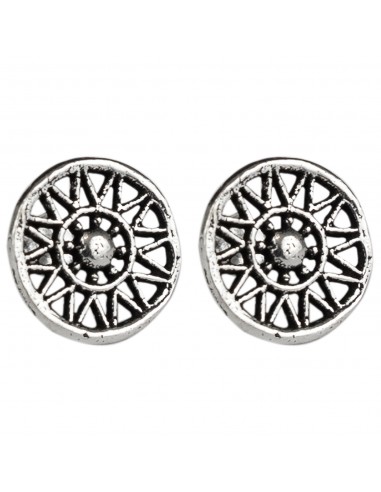 Pendiente Mandala de Plata.