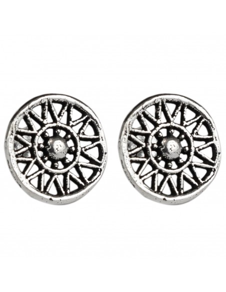 Pendiente Mandala de Plata.