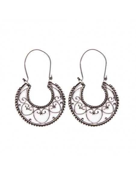 Pendiente filigrana de Plata .