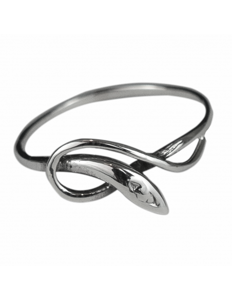 Anillo Serpiente de Plata.