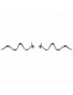 Pendiente "Serpiente" de Plata.