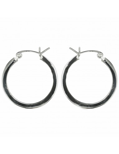 Aro Plano de Plata pulida. Diámetro de 25mm.