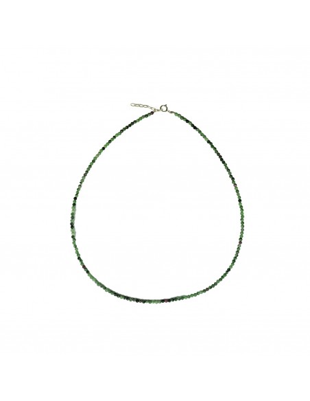 Tobillera de Rubi Sunsaite y Plata.