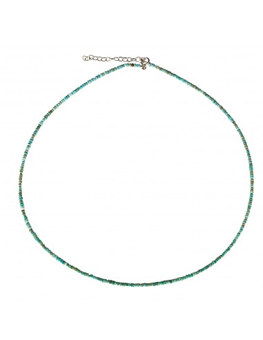 Collar de Turquesa Afgana , 37cms.