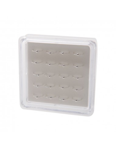 Aro pendiente de nariz de 9mm. con bolita de...