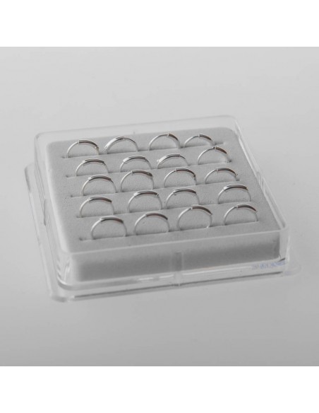 Pendiente Aro de nariz de Plata de 9mm.