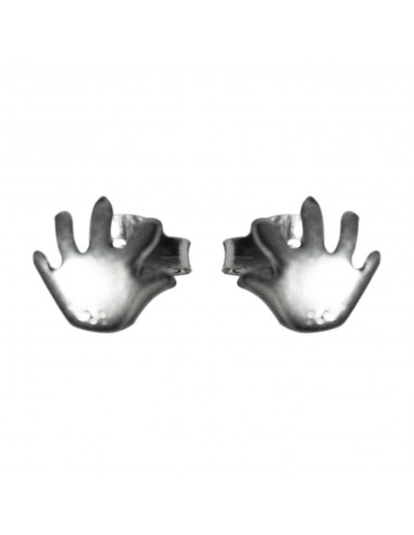 Pendiente Manos Mini de Plata,