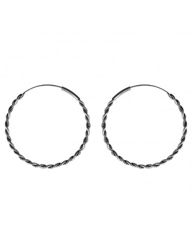 Aro Bali de Plata . Diámetro de 1,5x30mm.