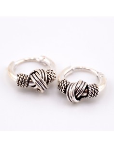 Aro bali de Plata . Diámetro de 1,5x10mm. 2