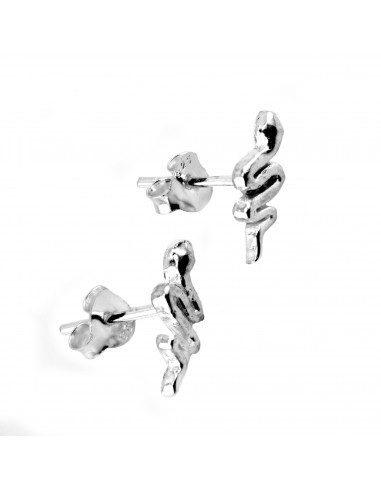 pendiente Serpiente de Plata.