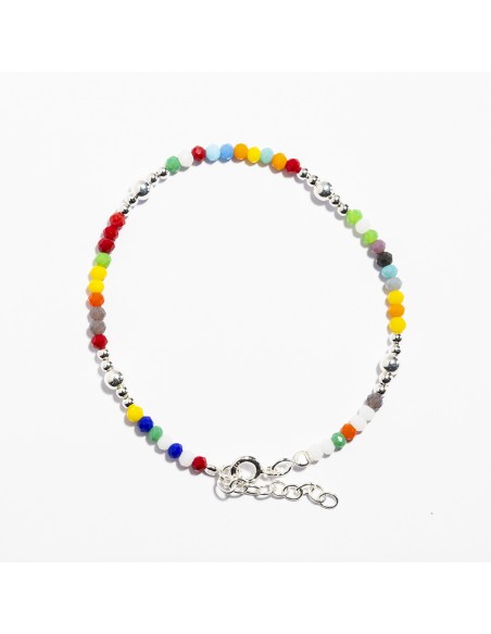 Pulsera Mix Stone y Plata.