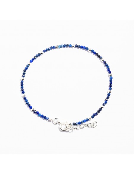 Pulsera de Zafiro y Plata .