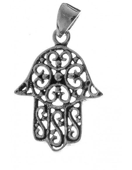 Colgante Mano de Fátima de Plata.