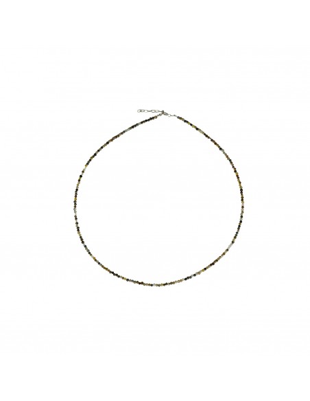 Tobillera de Mix Stone y Plata.