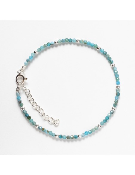 Pulsera de Plata y peridot .