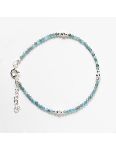 Pulsera de Peridot y Plata .