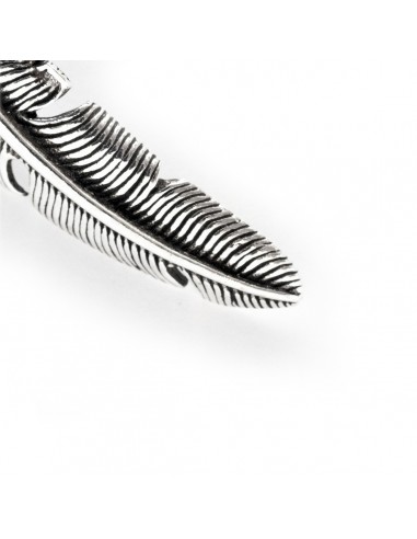 Colgante Pluma de Plata .