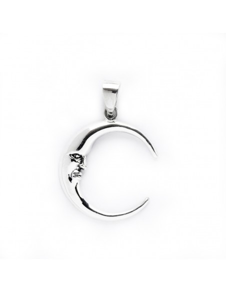 Colgante Luna de Plata. Mediana .