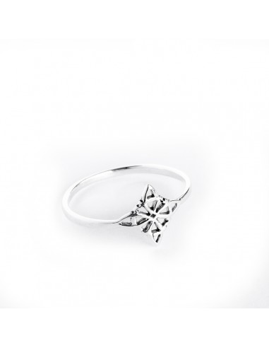 Anillo Nudo de Bruja de Plata.