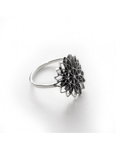 Anillo calado Flor de Plata.