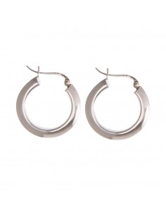 Aro liso de Plata . 4x16mm.