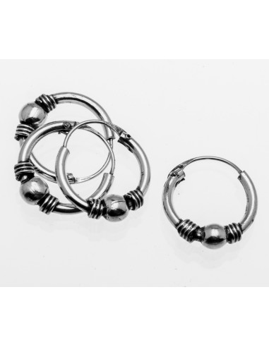 Aros Bali . Diámetro de 1,2x10mm.