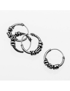 Aro Bali de Plata . Diámetro de 1,5x18mm.