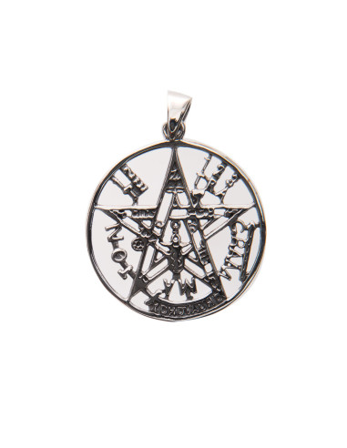 Colgante Tetragrametón de Plata .