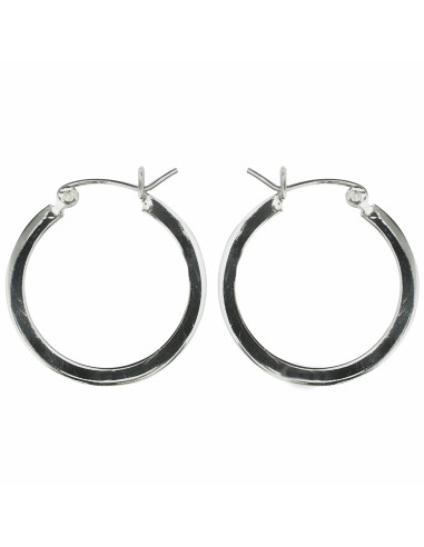 Aro de Plata lisa . Diámetro de 30mm.