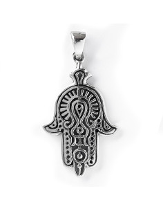Colgante Mano de Fátima de Plata.