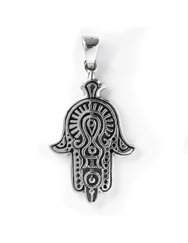 Colgante Mano de Fátima de Plata.